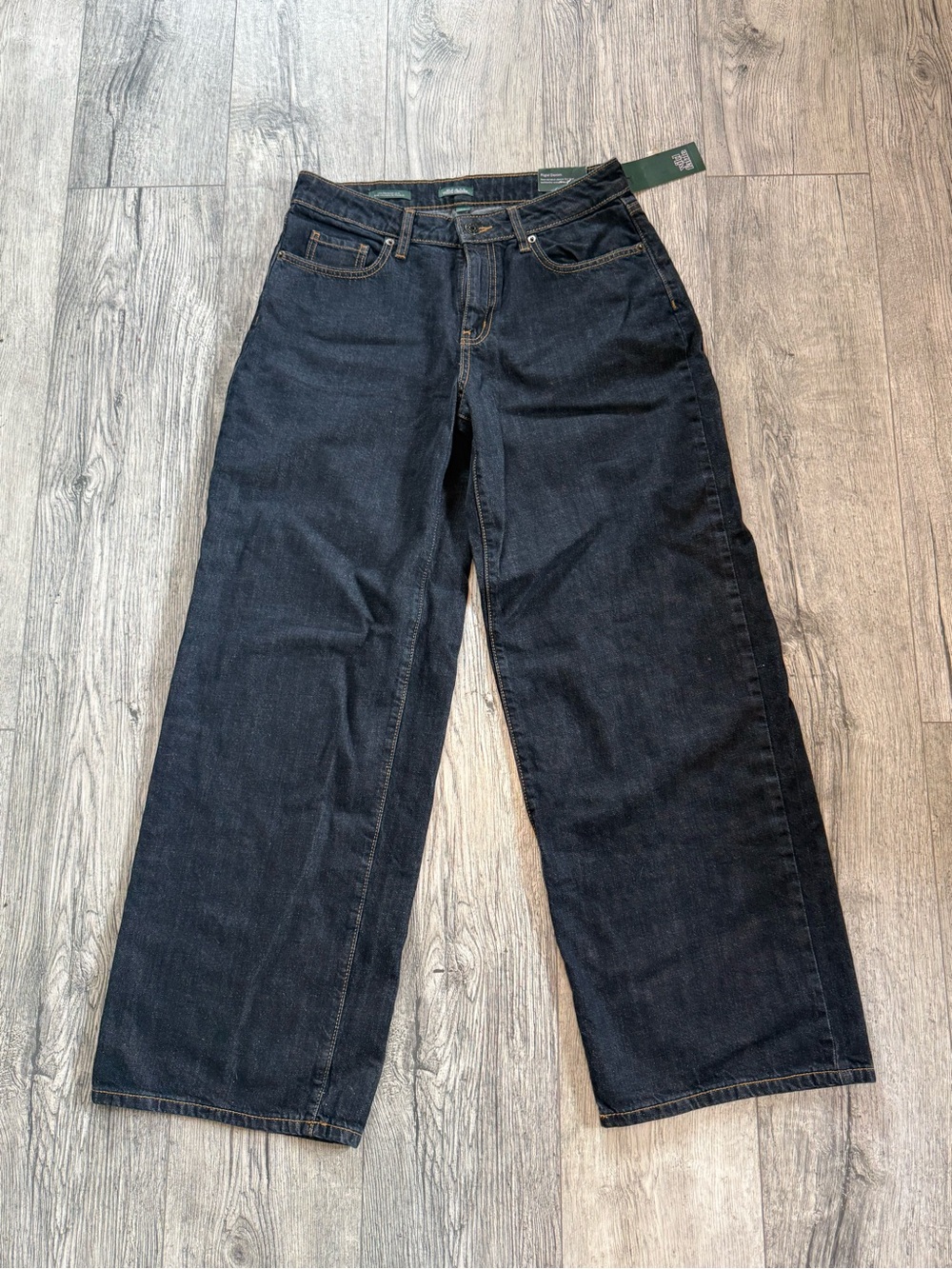 Dark Wash Low Rise Jeans